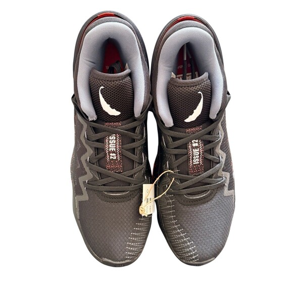 Adidas D.O.N. Issue #2 Marvel Venom Basketball Shoes Black Red Mens Size 11 NWT main image 4
